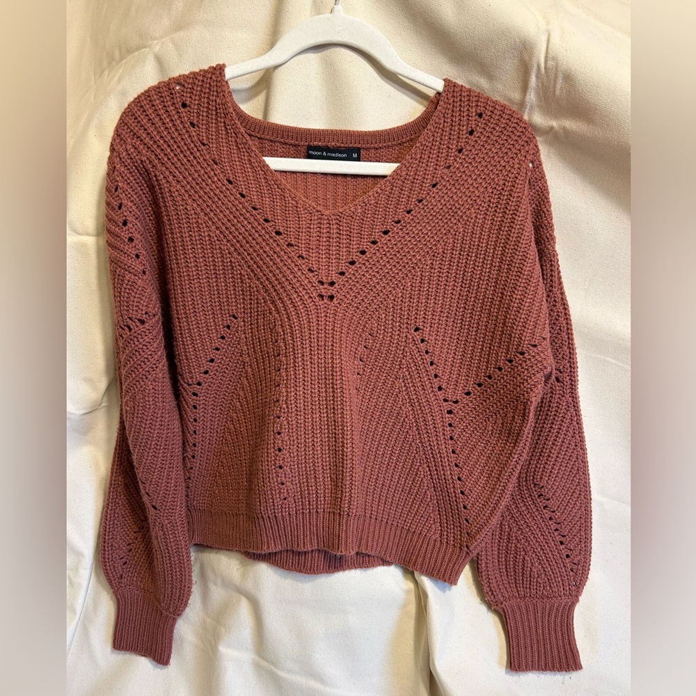 Women's Mauve Sweater